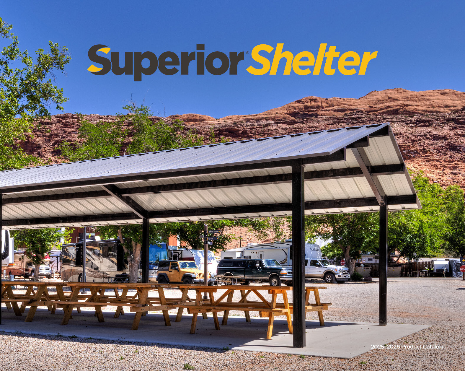 2025-2026 Superior Shelter Catalog Cover