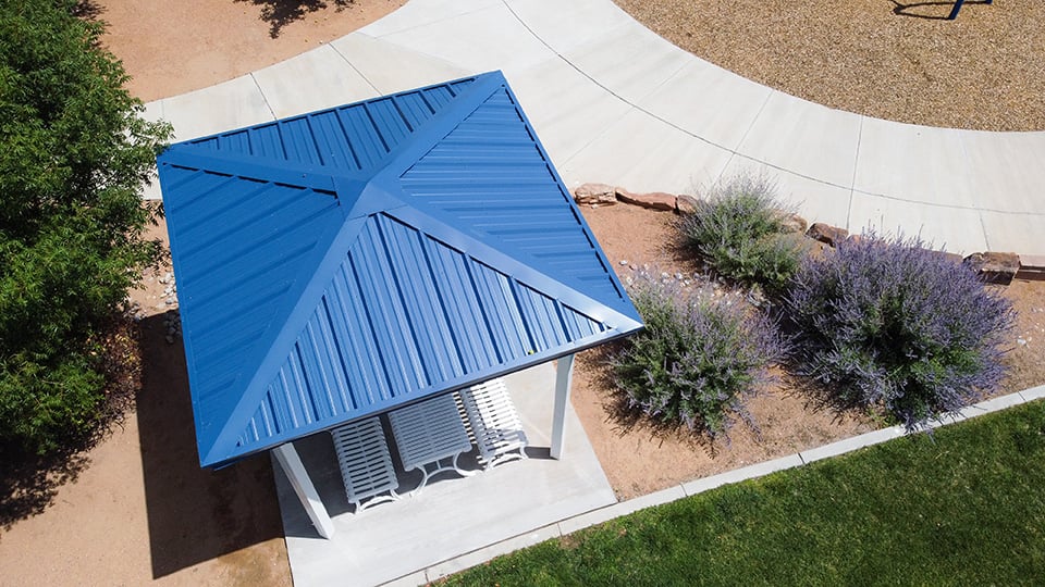 Anderson Highlands Park -NM-Shelter-12 Foot Square Shelter-View 03-Web