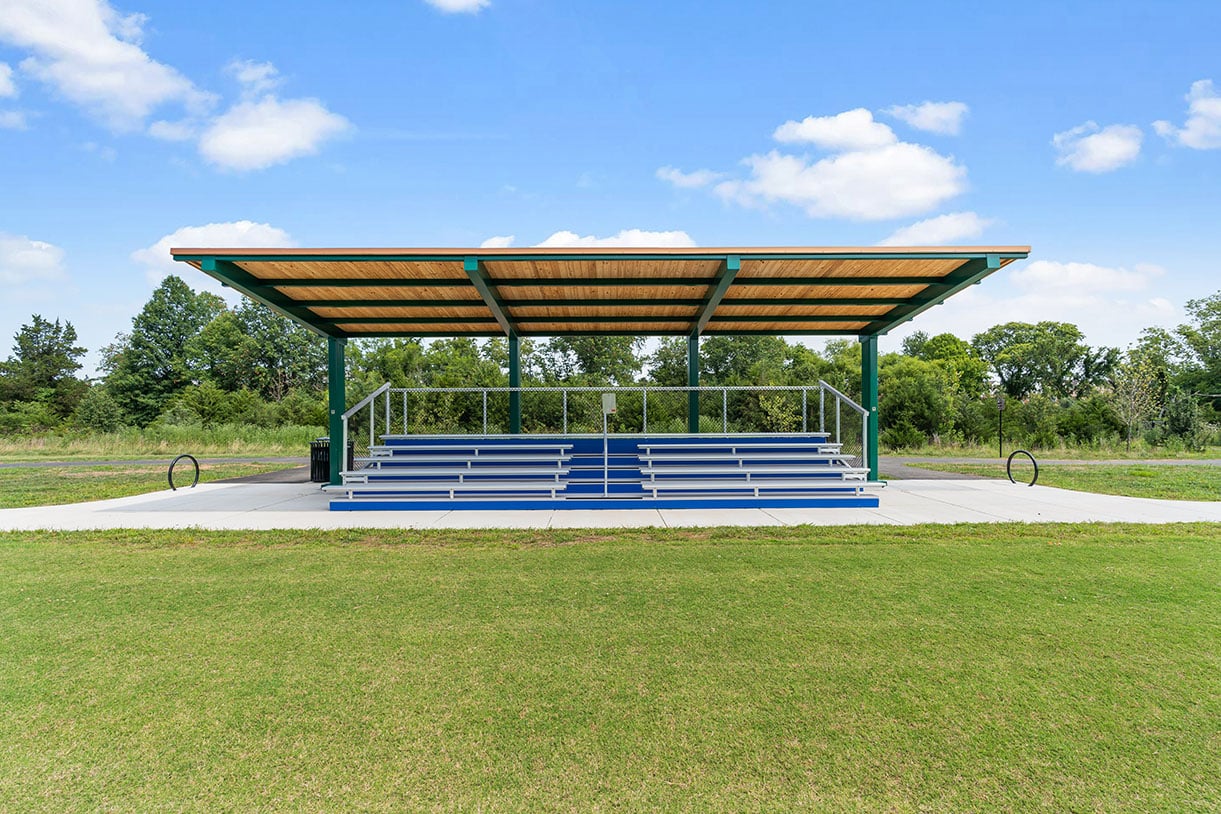 Potomac Green Park VA Shelter Cantilevered Structure