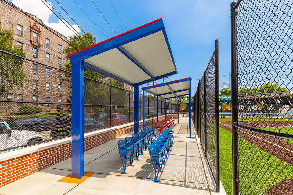 11th Street Park_NJ_Superior Shelter_Dugout Cantilever Shelter_01-Web