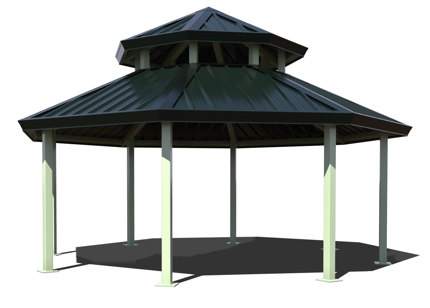 Octagon Duo-Top Shelter