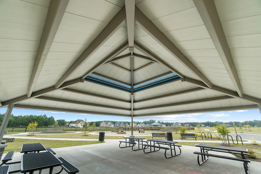 Shingle Landing Park-NC-Shelter-Square Duo Top Structure-View 19-Web